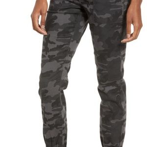 PROSPERITY DENIM Camo Print Jogger Jeans